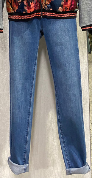 Vassalli Slim leg jean (230) - New Blue